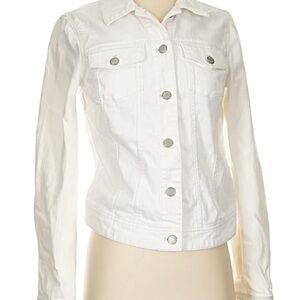 The Limited White Jean Jacket